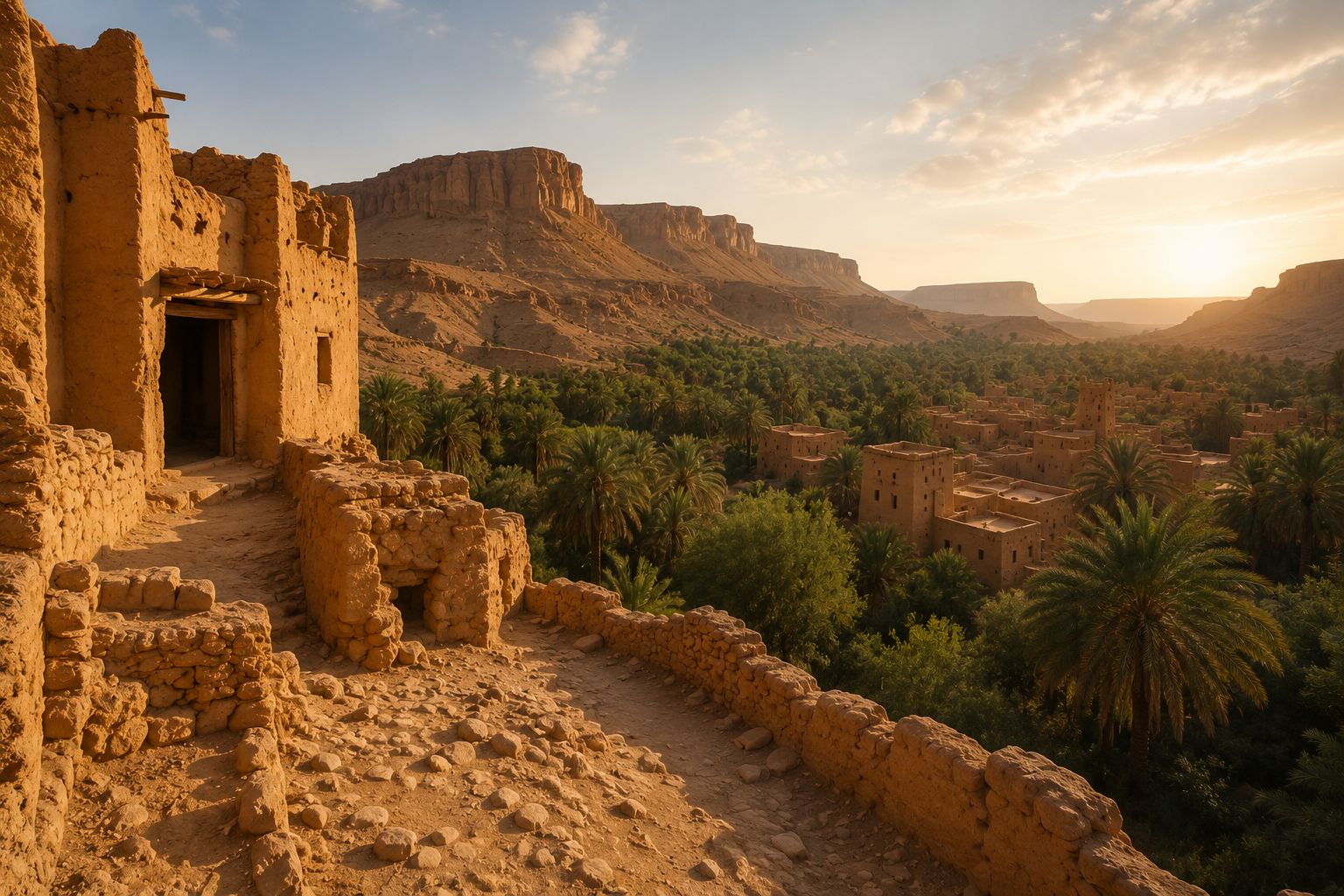 Qiddiya region landscape